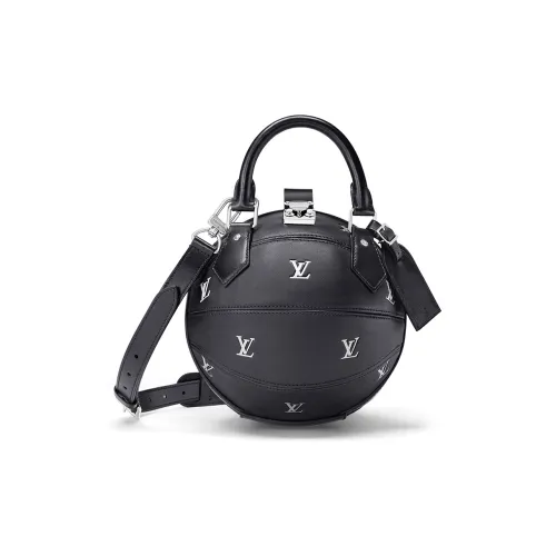 LOUIS VUITTON Jeffrey Кожа Bowling Сумка Сумка Сумка через плечо Сумка через плечо Мужская Черная