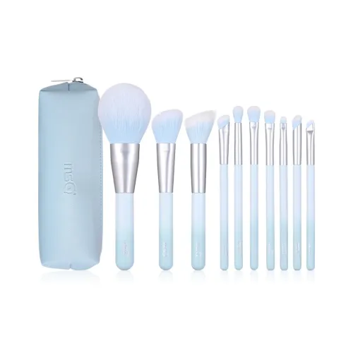 MSQ 10 шт с легким синим оттенком MAKE UP Tools дружественный к коже портативный мягкий