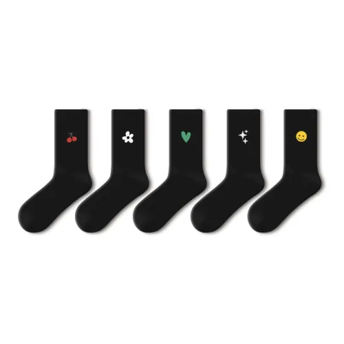 PRIMEET Носки Crew Женские упаковка из 5 пар