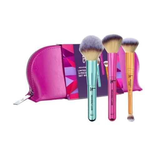 ITCosmetics Рождество Ограниченный выпуск Кисти для макияжа и Набор Makeup Bag