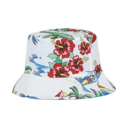 PALM ANGELS Вязаные соломенные шляпы Унисекс Разноцветные