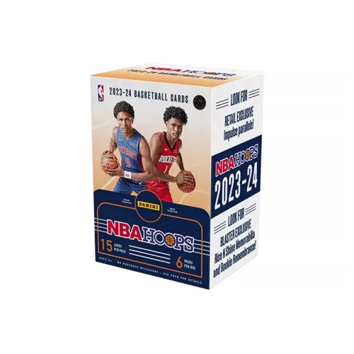 PANINI NBA Баскетбольная карта 2023 23 NBA Hoops Обменные карточки Blaster Коробка GRENADE Коробка Спортивные карточки 1 коробка