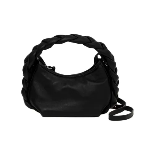 Hereu Lambskin Сумка через плечо Сумка мини Женская Черная