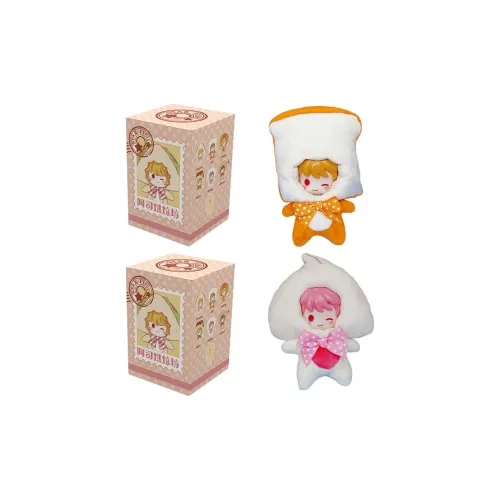 ciaoka Asi Bakery Collection Ободок Кукла Милый Плюшевый Украшение Орнамент Слепые коробки 2 сюрприз-бокса Целая коробка 6 PIECES