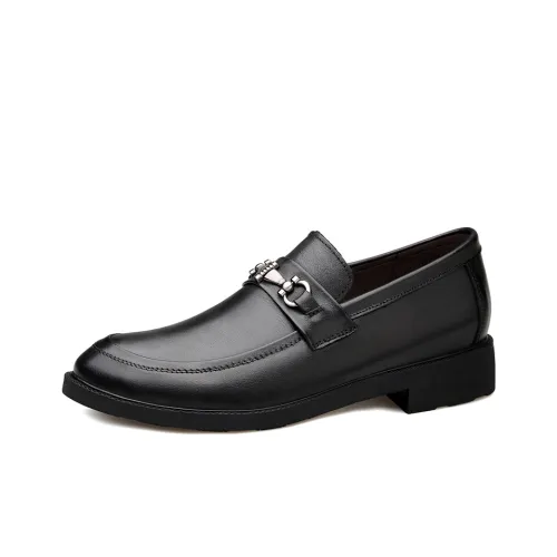 DILIKAN Лоферы Кожаные туфли для мужчин скрытый каблук мужской