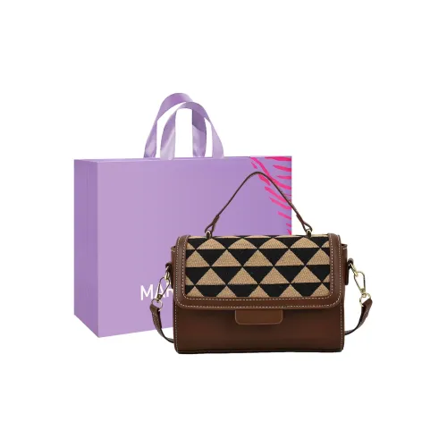 MARKANGARO ПУ (полиуретан) Маленькая квадратная сумка Сумка на одно плечо Сумка через плечо Обычная Женская