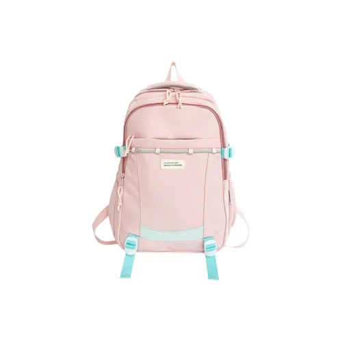 MUYKUY Композитная ткань Рюкзак Унисекс Розовый Синий Экрю