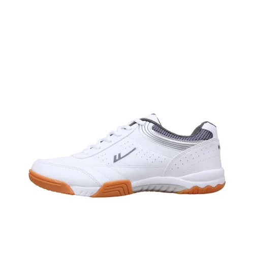 Warrior Shock Absorbers Slip-Resistant Low Top Training Shoes Unisex White Gray Warrior Shock Absorbers Низкие кроссовки для тренировок с противоскользящим эффектом унисекс белый серый