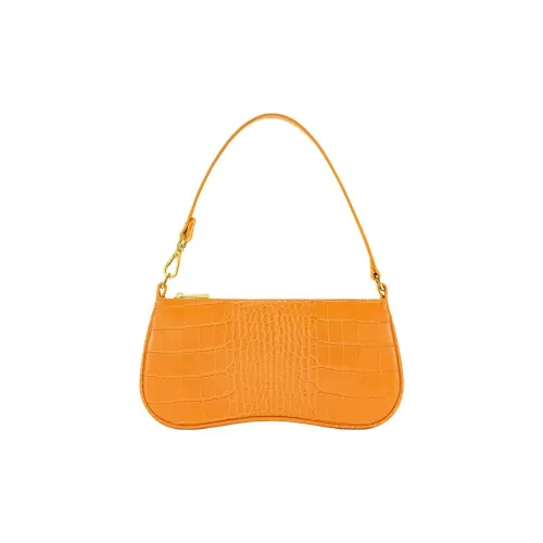 JW PEI Сумка из искусственной кожи в форме багета сумка через плечо сумка среднего размера женская абрикосово-желтый хаки зеленый розовый