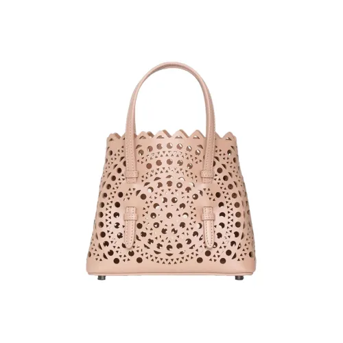 Alaia Телячья кожа Через плечо Одно плечо Сумка Микро Женские Песочный