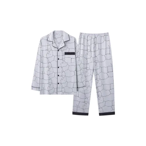 Pretty Lady Дом Костюм Мужской Светло-Серый Черно-Серый Фотиния Серый