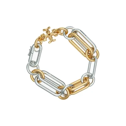 TORY BURCH Браслеты из латуни с покрытием из 18-каратного золота женские многоцветные