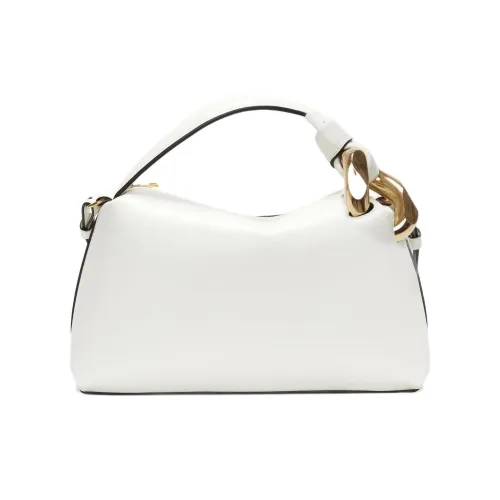 JW Anderson Рельефная Телячья Кожа Сумка Сумка через плечо Сумка через плечо Женская Серый Белый