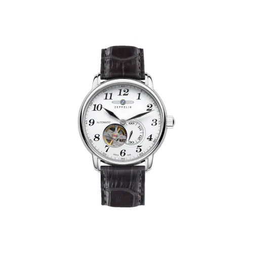 ZEPPELIN Автоматический Механический Часы Мужские из Коллекции Piaget 40мм*12мм Белые