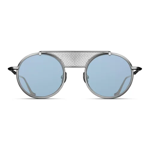 Matsuda Titanium Aviator Солнцезащитные очки Унисекс Silver