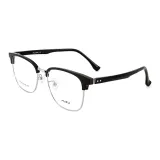 Универсальный черный | Серебряный-C05 & Защита от синего света 0 диоптрий, линзы без рецепта