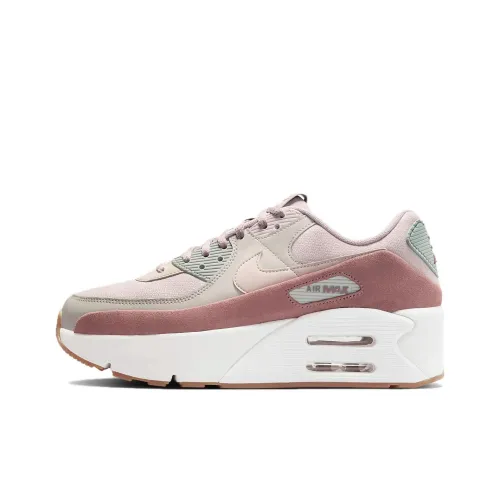 Nike Air Max 90 Casual Low Top Белый Красный Женский