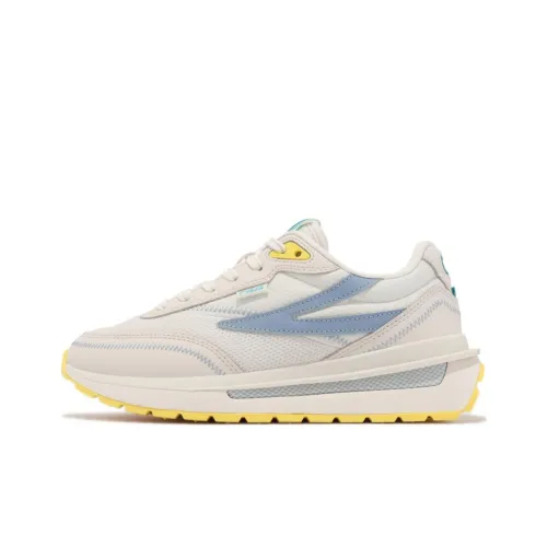 FILA Renno Износостойкий Дышащий Низкий Топ Повседневная Обувь Мужская Белый Синий