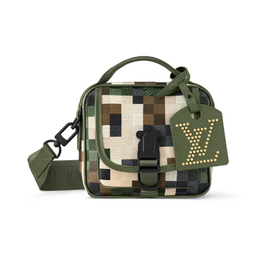 LOUIS VUITTON Messenger Холст Курьерская Сумка Сумки через плечо Сумка на плечо Мужской Камуфляж