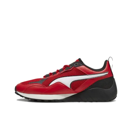 PUMA Ferrari SPEEDFUSION 2,0 Низкий Топ Повседневная Обувь Унисекс Красный Белый Черный