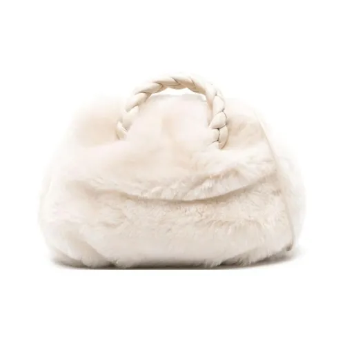 Hereu Shearling Bag Women's Nude