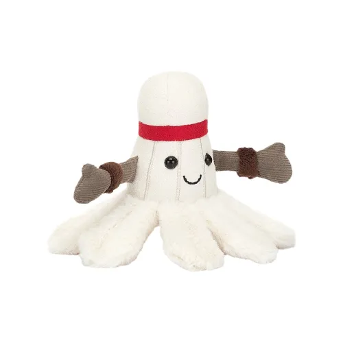 JELLYCAT Fun Sports Collection Бадминтон Куклы Плюшевая кукла 12 см Высота