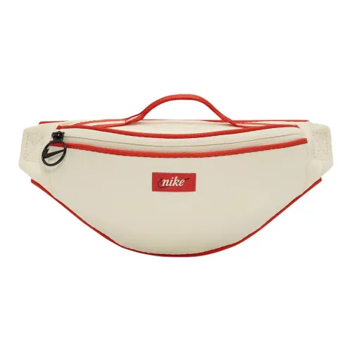 nike Полиэстер Одно плечо Через плечо Бананка Обычный Женский Бежевый Красный