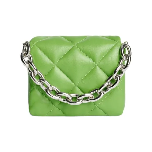 STAND STUDIO Lambskin Bag Small Women's Green Bow Green