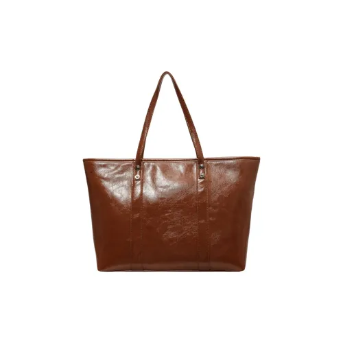 ROSEROOEN ПУ (полиуретан) Сумка-тоут сумка через плечо обычная женская коричневый кофейный черный