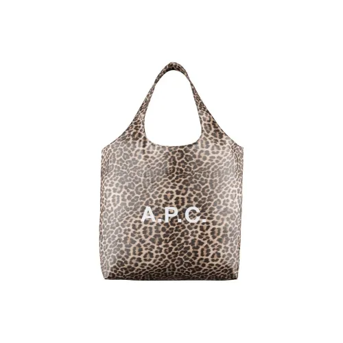 A.P.C ПУ (полиуретан) Сумка через плечо Сумка Мужская с леопардовым принтом