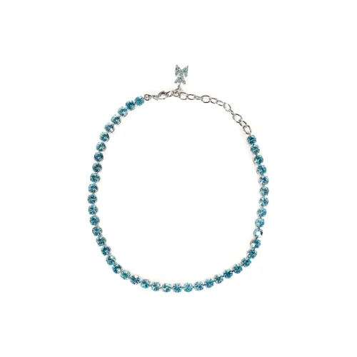 AMINA MUADDI Латунь Щиколотные Браслеты Женские Синие