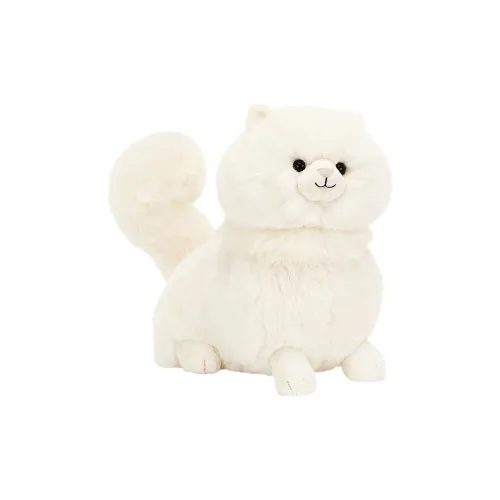 JELLYCAT Коллекция Кошек Персидская Кошка CARISSA Куклы Плюшевая Кукла 25 см Высота в Сидячем Позе