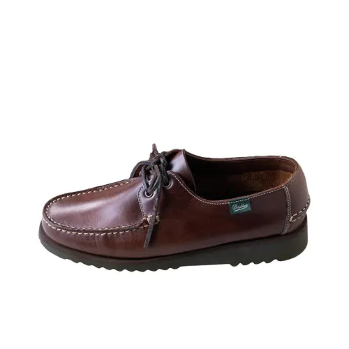Paraboot Мужская повседневная обувь, низкий топ, коричневый, мужской