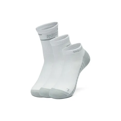 Skechers Sports Collection 2 шт Ярко-белый/0395 Унисекс Колено высокие Носки
