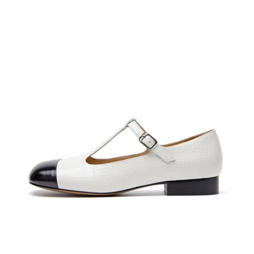 Marie Claire Туфли Мэри Джейн Женские Белые