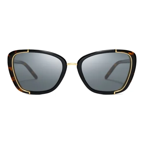 TORY BURCH Воздействие Литья Пластик Нерегулярная Форма Солнцезащитные Очки Женские Коричневый