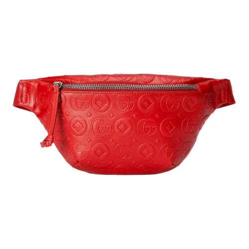 GUCCI Supreme Холст Бананка Детский Красный