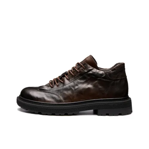 Brounvanm Мужские повседневные туфли High Top Мужские