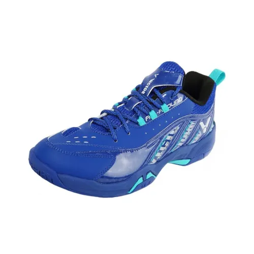 VICTOR Shock Absorbers Slip-Resistant Низкий Топ Бадминтон Обувь Unisex Blue