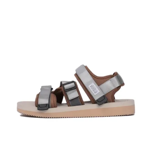 Suicoke Пляжные сандалии, серебристый, мужской