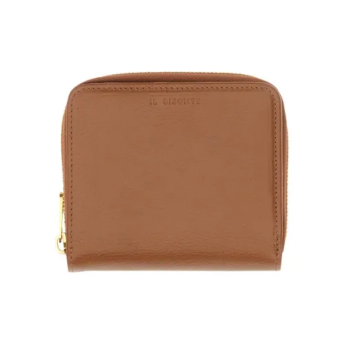 Il Bisonte Кожа Кошелек Женские Коричневый