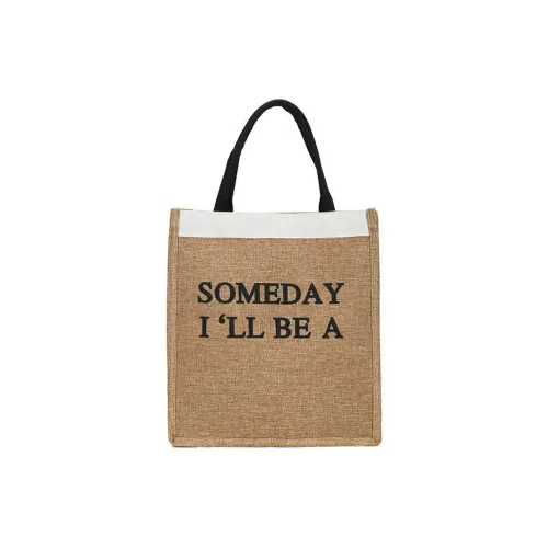 Boniu Linen One Shoulder Bag Standard Women's Khaki