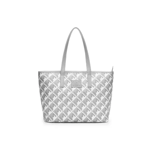 MYD PVC Тоут Сумка Сумка через плечо Большая Женская Кокосовый Серый