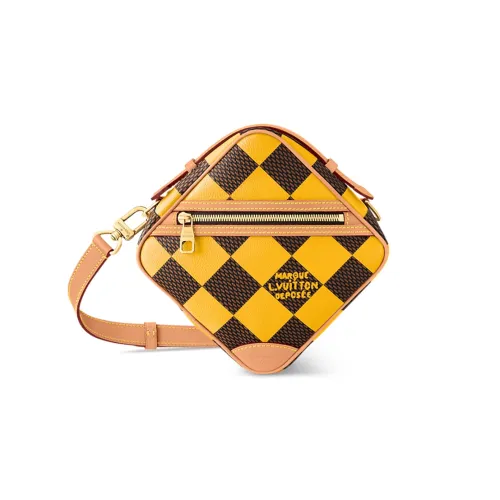 LOUIS VUITTON Шахматы Кожа Сумка через плечо Стандартная Мужская