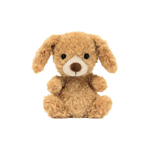 JELLYCAT Dog Collection Кукла Щенок Плюшевая Кукла Высота в Сидячем Позе 15 см