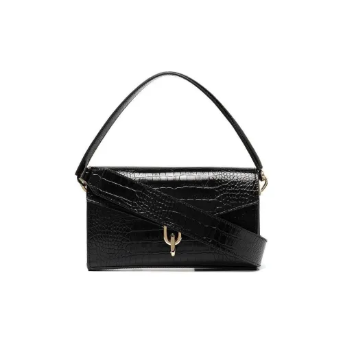 Anine Bing Кожа Сумка Сумка через плечо Женская Черная