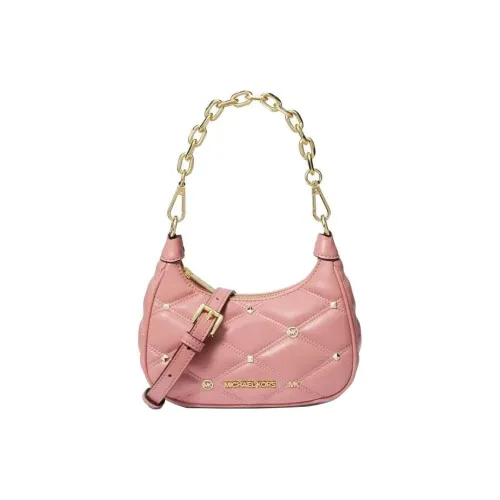 MICHAEL KORS Полиуретан с полиэстером переносная сумка через плечо женская светло-розовая