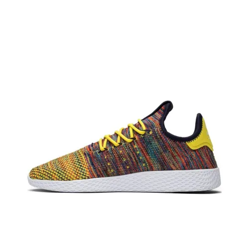 Pharrell Williams x Adidas Originals Tennis Hu MULTI Цвет Нескользящий Легкий Низкий Топ Кроссовки для тенниса Унисекс Многоцветные