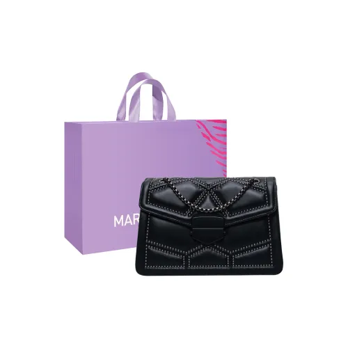 MARKANGARO ПУ (полиуретан) Сумка через плечо Стандартная Женская Черная Кофейная