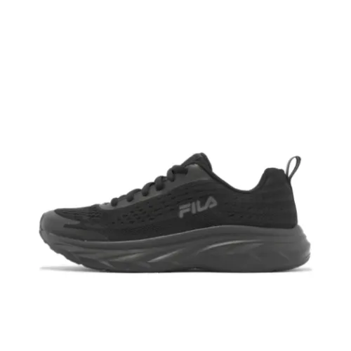 FILA Низкие беговые кроссовки для женщин черные